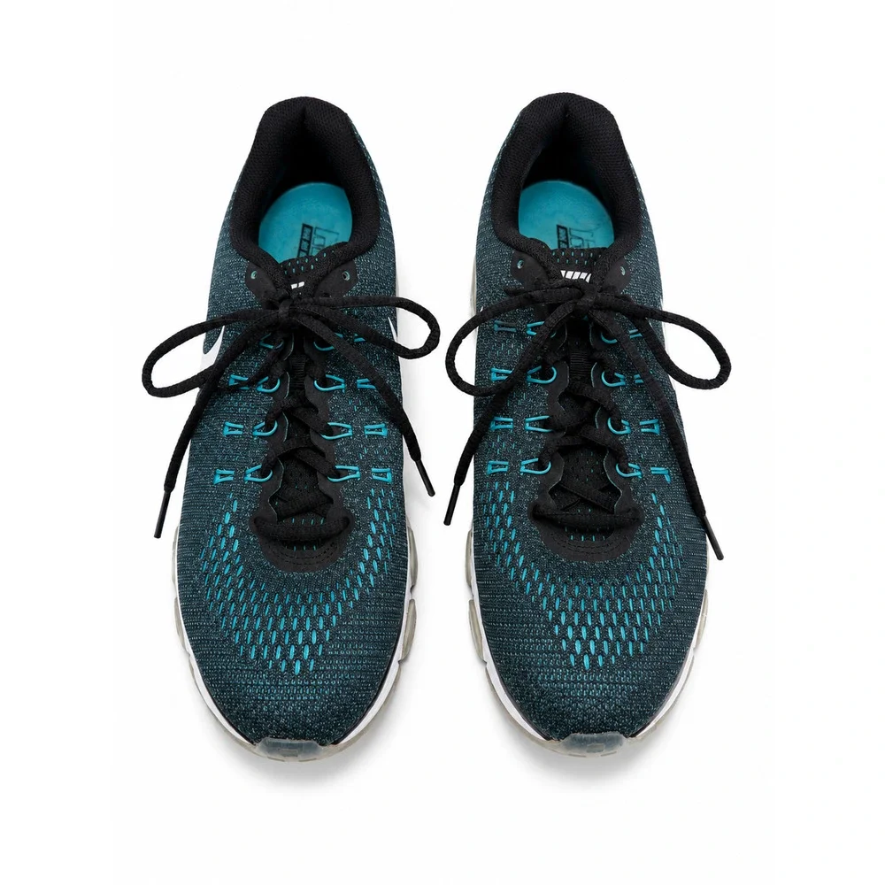 Nike Air Max Tailwind 8 Men's Running Shoes Blue Black White Size 8.5 805941-005